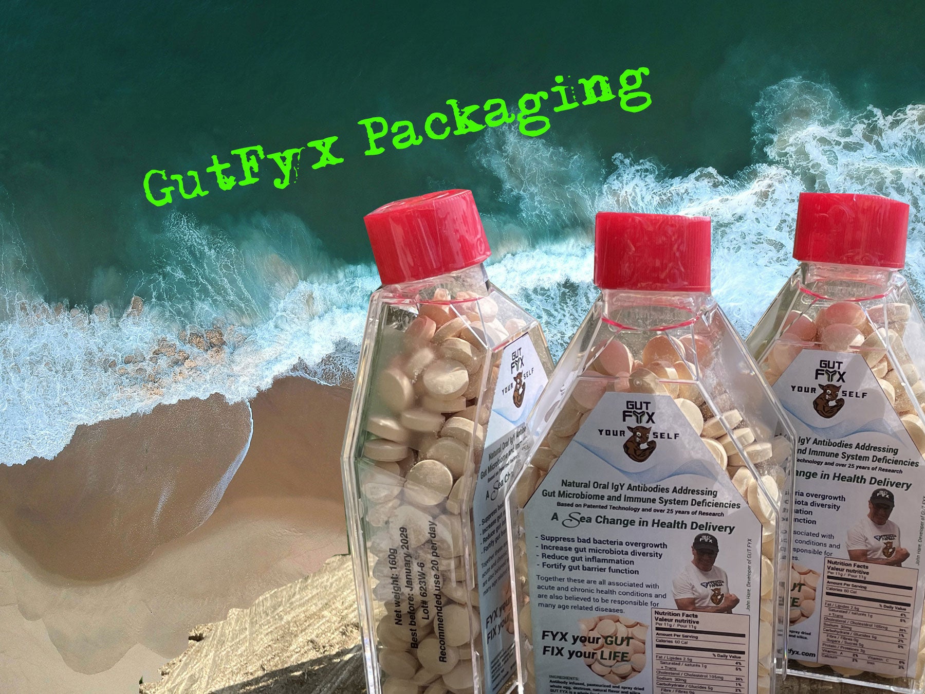 Load video: gutfyx packaging